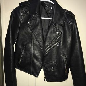 Nasty gal vegan leather jacket